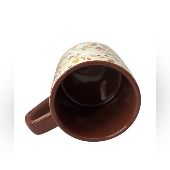 Vtg Mid-Century Modern Terrazzo Ceramic Mug - Picture 4 of 6